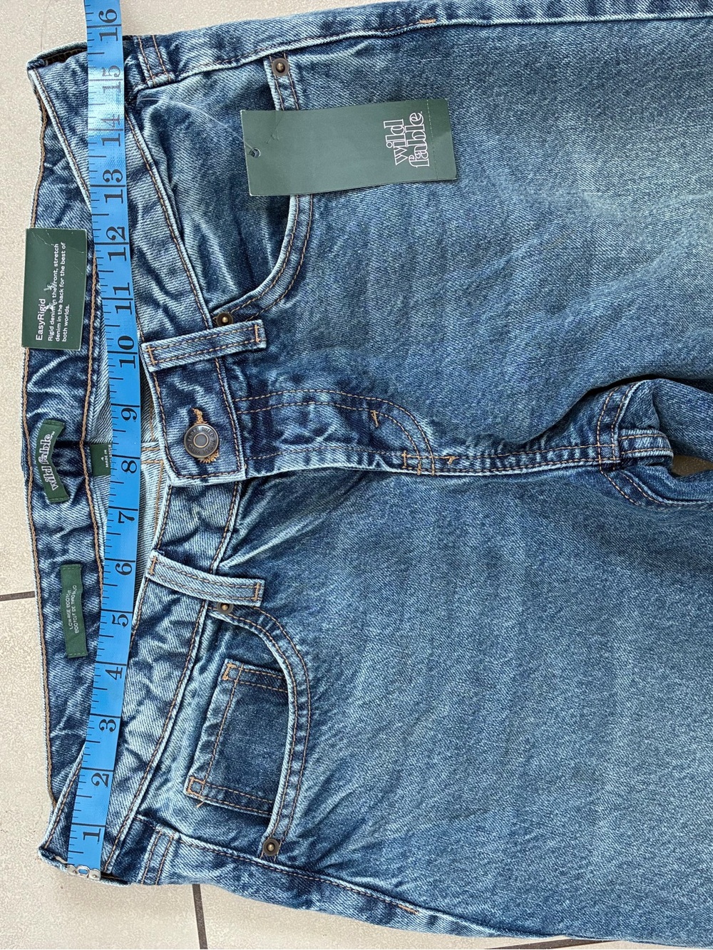 NWT Wild Fable Women’s Blue Wash Low Rise Bootcut Denim Jeans